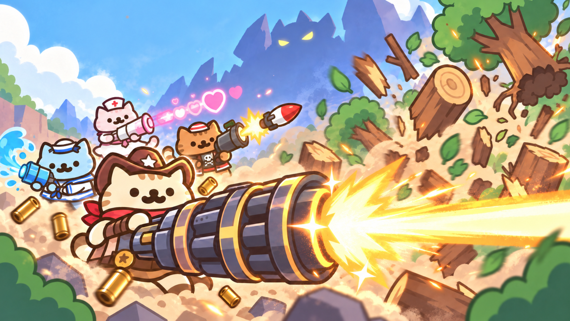 枪手猫咪：放置射击RPG（MOD菜单）封面3