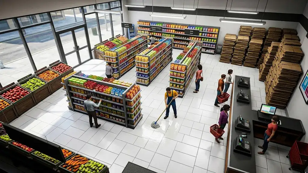 我的超市食品模拟器